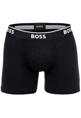 BOSS men's boxer shorts - 3-pack - Boxer Briefs 3P Power - Cotton Stretch - Logo BoxerBr 3P Power 12957