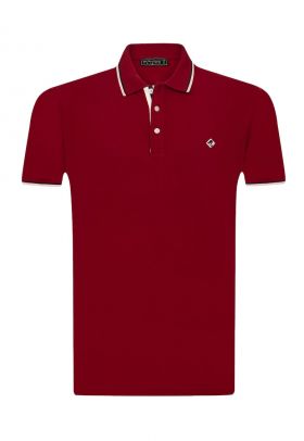 Tricou polo cu fenta cu nasturi 17729