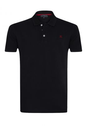 Tricou polo cu logo discret