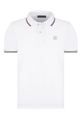 Tricou polo cu logo discret