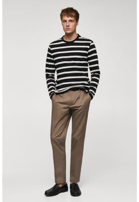 Bluza cu model in dungi Marinier