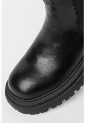 Ghete Cheslea de piele ecologica