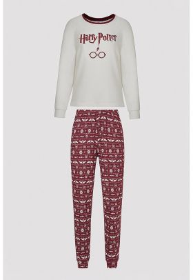 Bluza de pijama din fleece cu Harry Potter