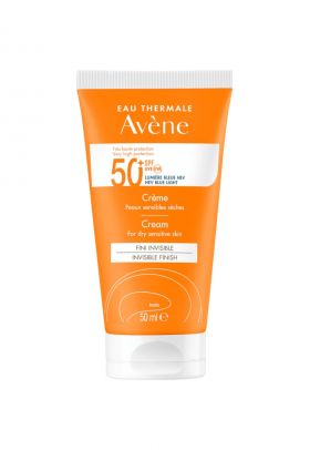 Crema de fata cu protectie solara SPF 50+ TRIASORB - pentru ten sensibil - 50 ml