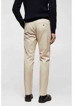 Pantaloni chino slim fit Barna