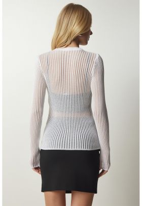 Bluza cu aspect semitransparent