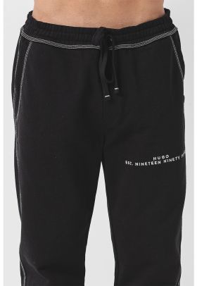 Pantaloni de trening cu cusaturi contrastante