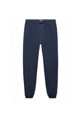 Pantaloni jogger cu mansete elastice