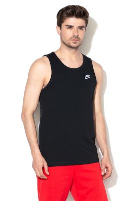 Top cu broderie logo pe piept Sportswear