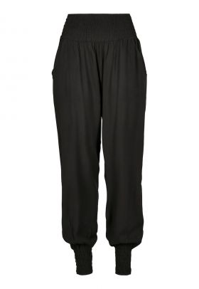 Pantaloni relaxed fit cu buzunare laterale