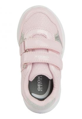 Pantofi sport cu inchidere velcro si garnituri din plasa
