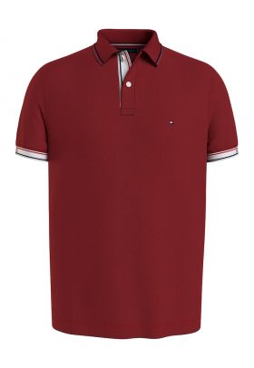 Tricou polo regular fit de bumbac organic