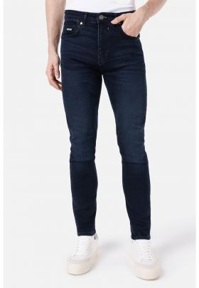 Blugi skinny cu talie medie