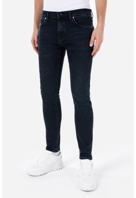 Blugi skinny cu talie medie