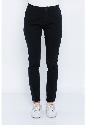 Pantaloni skinny cu talie joasa