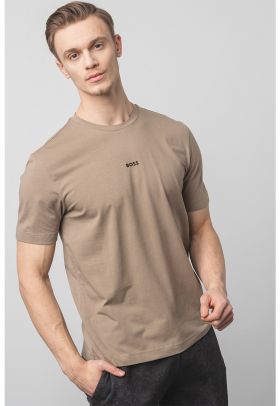 Tricou relaxed fit cu decolteu la baza gatului Chup