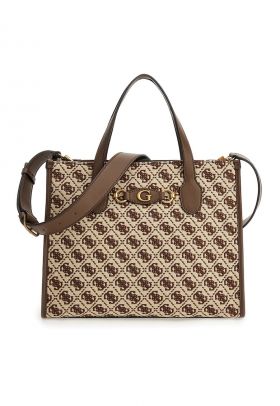 Geanta tote cu model monograma Izzy