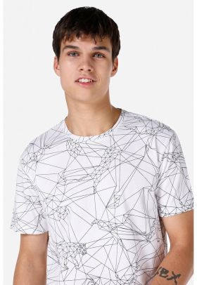 Tricou regular fit cu model