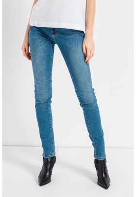 Blugi skinny cu talie joasa