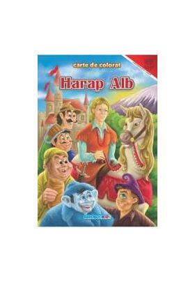 Harap Alb - Carte De Colorat A4