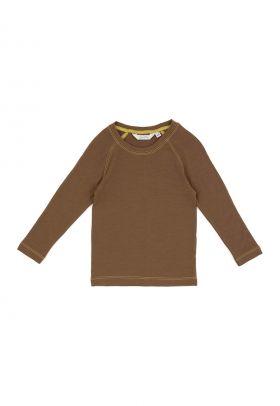 Bluza de lana merinos cu maneci raglan