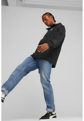Jacheta relaxed fit cu fermoar scurt Windbreaker