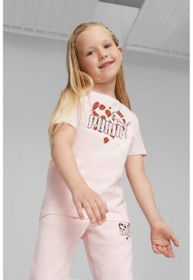 Tricou de bumbac cu imprimeu logo Essentials