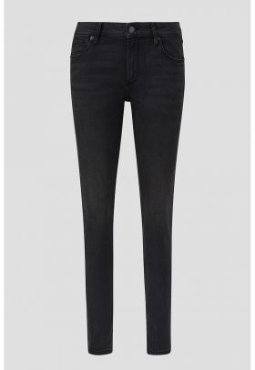 Blugi skinny cu talie medie