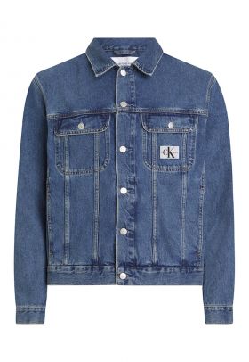 Jacheta regular fit din denim