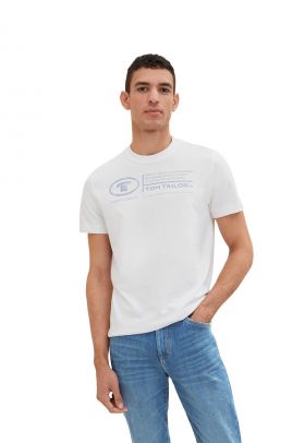 Tricou de bumbac cu imprimeu logo