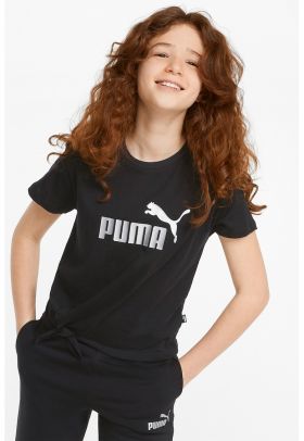 Tricou de bumbac cu imprimeu logo si detaliu innodat