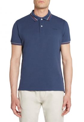 Tricou polo de bumbac cu model pique