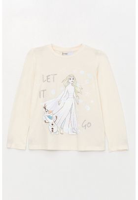 Bluza cu imprimeu Frozen