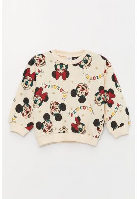 Bluza de trening cu Minnie&Mickey Mouse