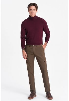 Pantaloni cargo cu croiala dreapta