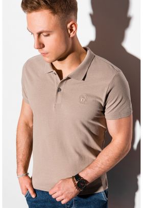 Tricou polo din bumbac cu model pique