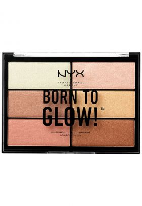 Paleta iluminatoare NYX PM Born to Glow - 28.8 g