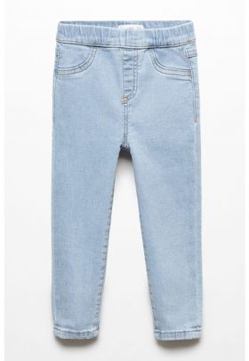 Blugi skinny cu talie elastica Carmen