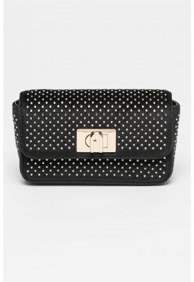 Geanta crossbody cu aplicatii cu strasuri 1927