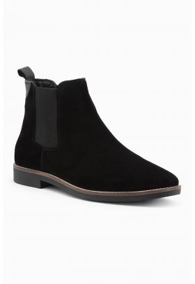 Ghete Chelsea din piele intoarsa