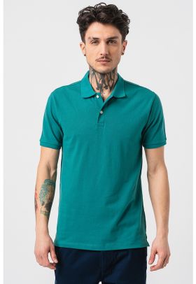 Tricou polo din material pique