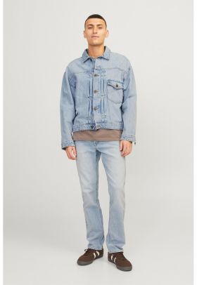 Blugi slim fit cu 5 buzunare