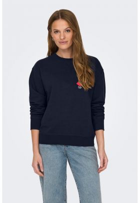 Bluza de trening cu maneci cazute