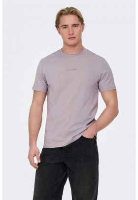 Tricou regular fit cu logo