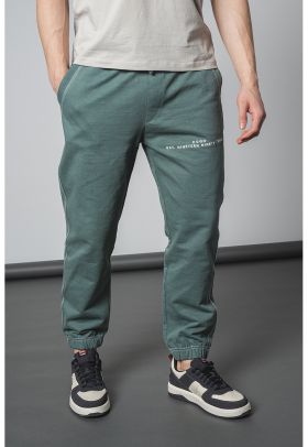 Pantaloni de trening cu cusaturi contrastante