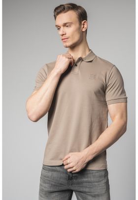 Tricou polo cu model uni