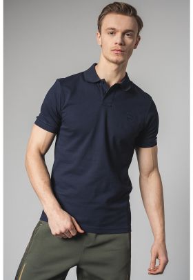 Tricou polo cu model uni