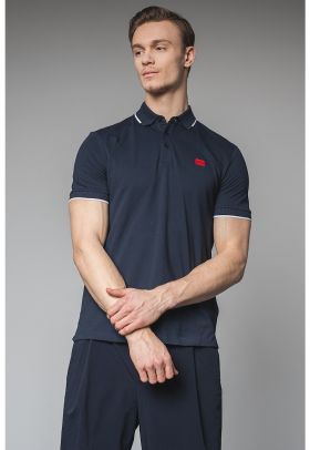 Tricou polo slim fit Deresino