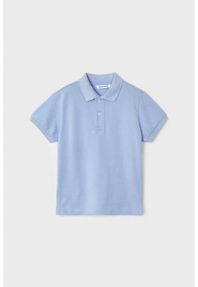 Tricou polo din bumbac pique