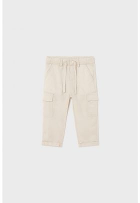 Pantaloni cargo din lyocell